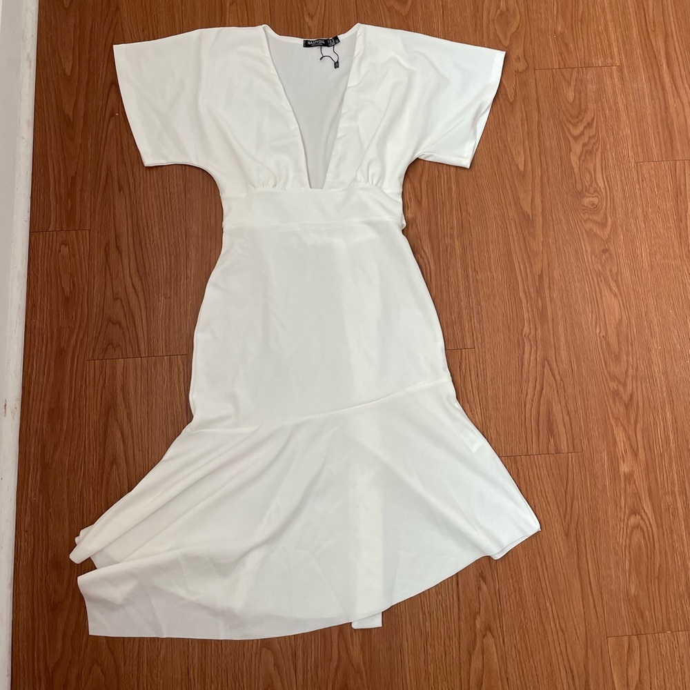 NWT Nastygal white dress